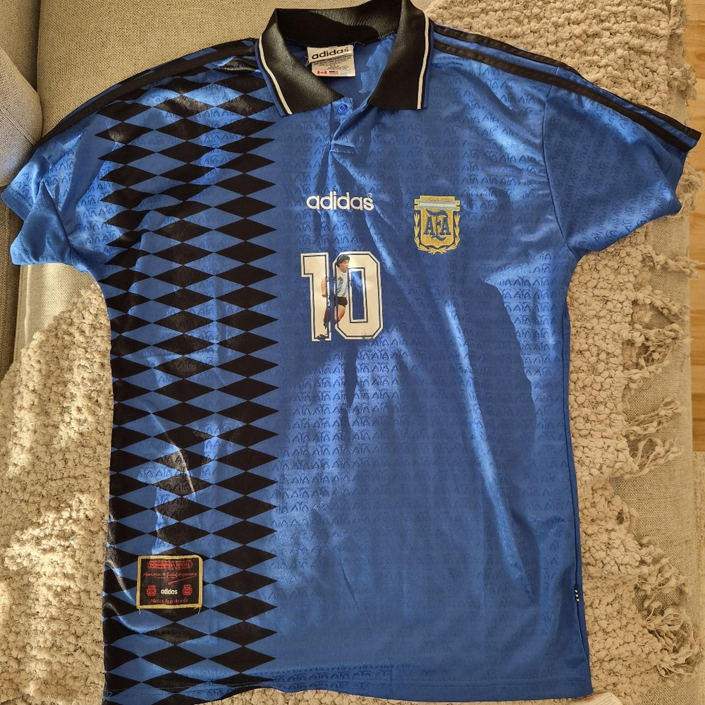Adidas Argentina Maradona Away Football Men's Jersey